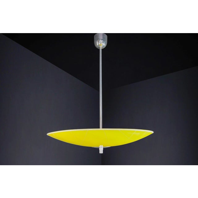 1960s Mid-Century Glass Pendant Lamp Brussels World Expo 1958, 1960s For Sale - Image 5 of 9