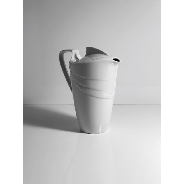Art Deco Porcelain Pitcher from Hutschenreuther, 1980s For Sale - Image 4 of 6
