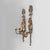 French Louis XVI Wall Lamps in Gilded Wood, 1800s, Set of 2 For Sale - Image 3 of 12