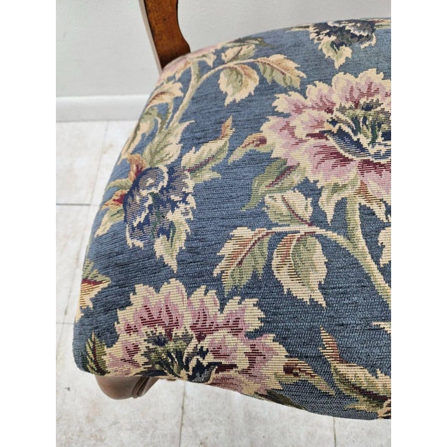 French 1990s Pair Chairs Ethan Allen Tuscany Pretzel Back Dining Room Side Chairs Newport French For Sale - Image 3 of 11