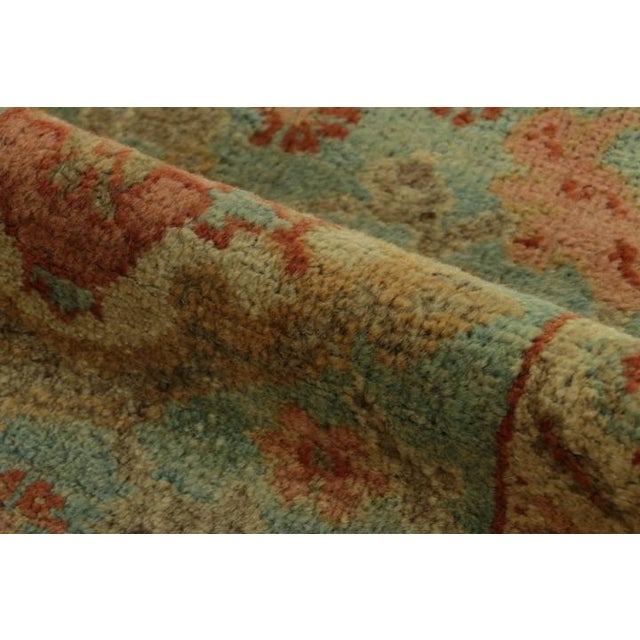 Antique Persian Sultanabad Fragment Runner With Floral Medallions For Sale In New York - Image 6 of 7