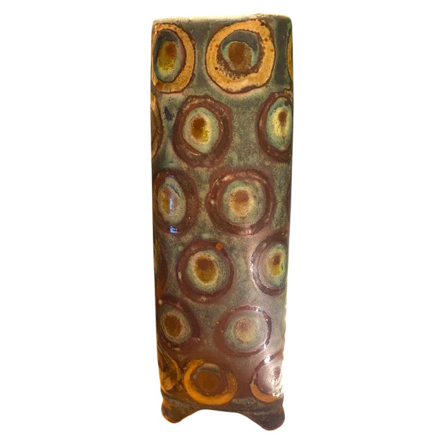 Peter Karner Studio Pottery Vase, One-of-a-Kind Reduction-Fired Denver, Colorado For Sale - Image 13 of 14
