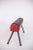 1950s Italian Red Leather and Iron Gymnastic Horse For Sale - Image 5 of 15