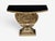 1970s Grosfeld House Attr., Hollywood Regency, Shell Console, Silver Leaf, Usa, 1970s For Sale - Image 5 of 14