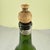 Bottle Green Antique French Etched Martini Vermouth Corked Bottle For Sale - Image 8 of 10