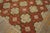 1900s Beige Geometric Folk Art Antique American Hooked Rug 5' 7'' X5' 7'' Woven Carpet For Sale - Image 10 of 11