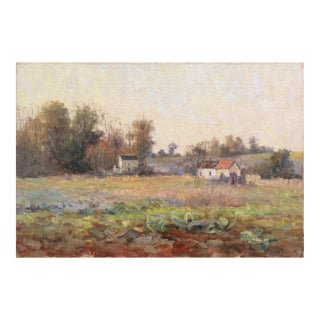 'Early California Landscape, San Francisco Bay Area' by William Otto Emerson, 1891, Hayward, Academie Julian For Sale