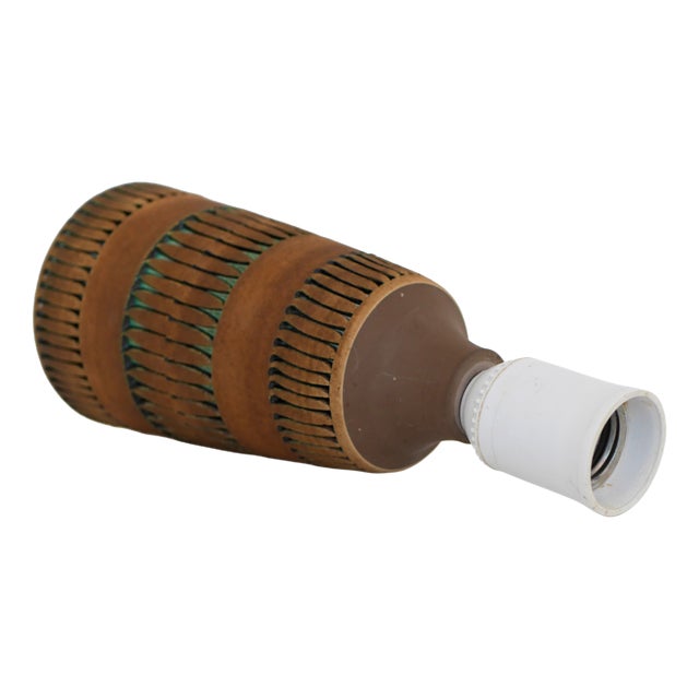 Mid-Century Modern Scandinavian Pottery Table Lamp by Anagrius, 1970s For Sale