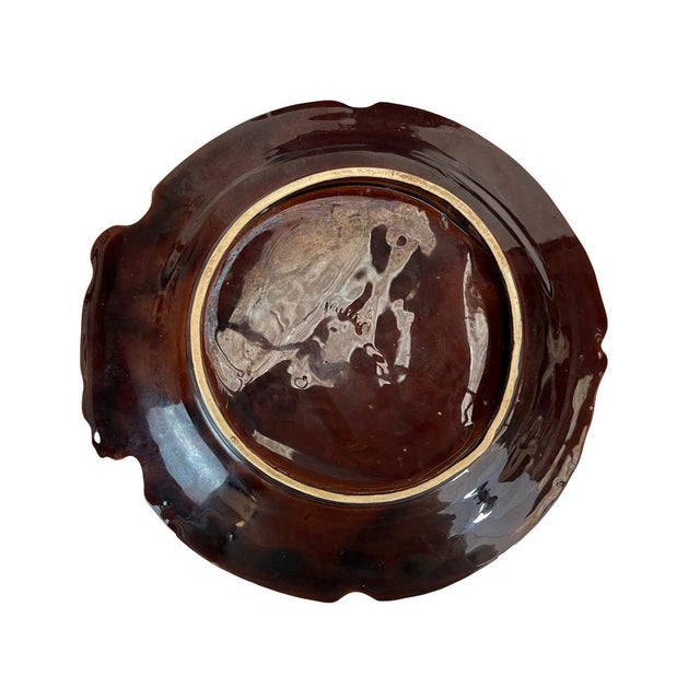 Ceramic Fish Plates and Serving Dish from Vallauris, Set of 7 For Sale - Image 7 of 10