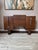 Gorgeous antique art deco tiger oak (quarter-sawn oak) sideboard/buffet featuring a stepped central drawer stack flanked...