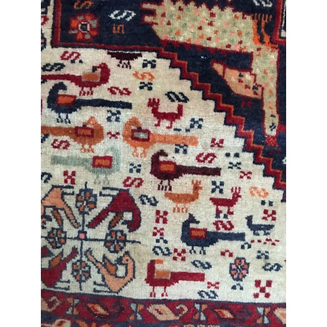 1960s Little Ghashghai Rug, 1960s For Sale - Image 5 of 11