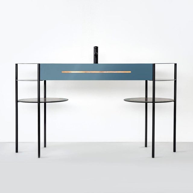 Fontanae Nettuno Washbasin by Atlas Project For Sale - Image 6 of 11