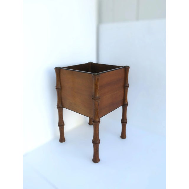 Early 20th Century Italian Plant Stand With Bamboo-Esque Design For Sale - Image 5 of 12