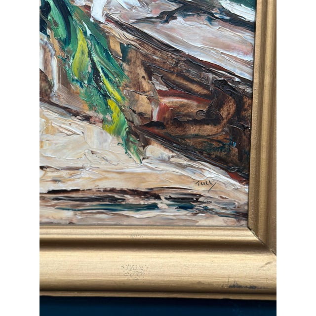 Magnus Tull, Flower Painting, 1950s, Oil on Board, Framed For Sale - Image 5 of 13
