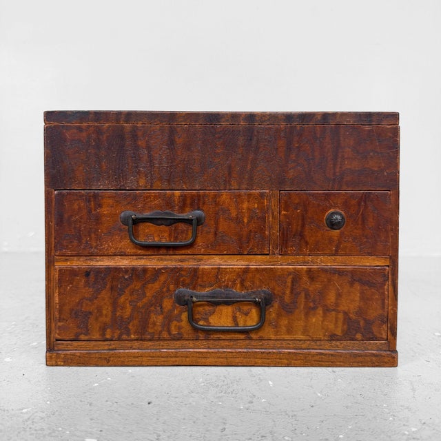 Japanese Shōwa Hari Bako Sewing Box, 1950s For Sale - Image 11 of 11
