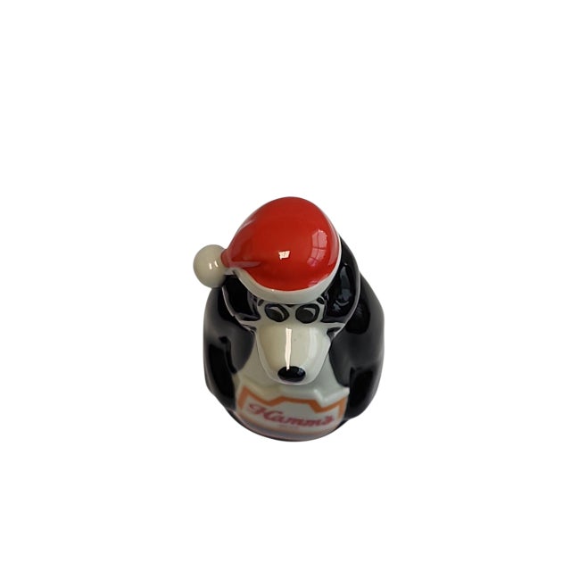 1990s 1995 Hamm's Beer Santa's Helper Figurine For Sale - Image 5 of 6