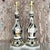 Vintage Mid-Century Modern Gold Ring Table Lamps - a Pair For Sale - Image 4 of 7