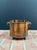 Vintage Brass & Copper Footed Planter / Cachepot With Ring Handles For Sale In Chicago - Image 6 of 11