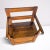 Early 18th century French Country bench chair. Its sturdy pegged construction and aged patina evoke a sense of history,...