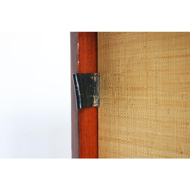 Wood Model 123 Floating Sideboard in Seagrass and Teak by Florence Knoll for Knoll, 1960s For Sale - Image 7 of 18