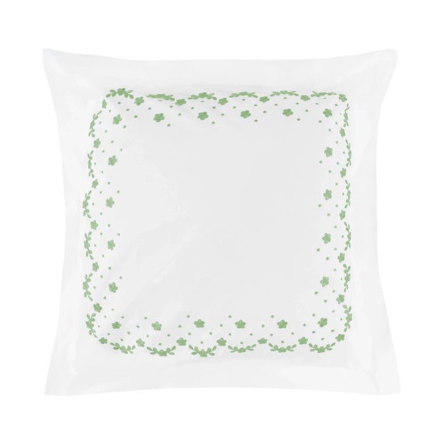 Meadow Euro Sham , Green