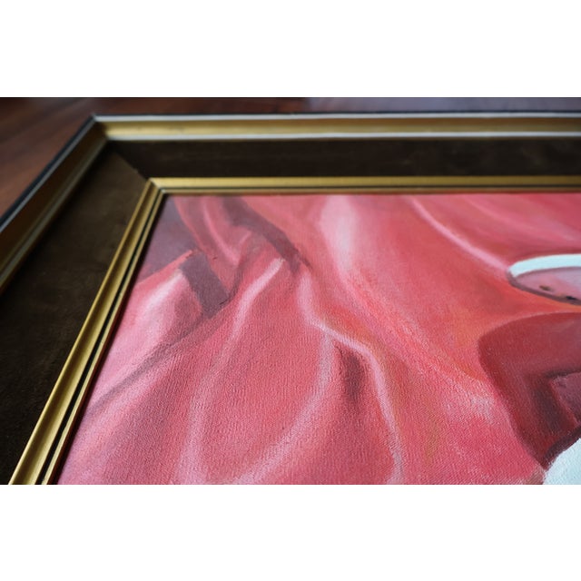 Late 20th Century Jorge Sepulveda Diaz Signed Original Usmc Regalia Still Life Painting, Framed For Sale - Image 12 of 18