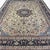 A beautiful large-scale vintage rug featuring an elegant central medallion surrounded by an abundance of richly detailed...