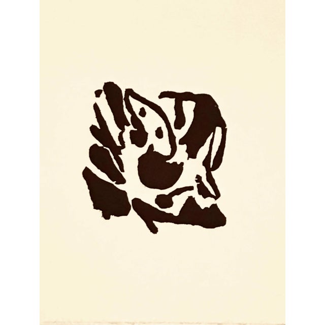 Artist: Jean Arp Country: France Title: Untitled – C16 Medium: Woodcut Marks: Not signed, not numbered Paper size: 10.2 x...