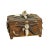 Brown Wooden Black Forest Casket With Antlers Decoration Circa 1900s For Sale - Image 8 of 8
