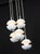 White Cascading Pendant from Kaiser Leuchten, 1970s For Sale - Image 12 of 13