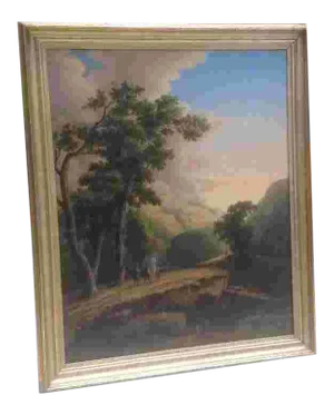 Large 19th Cent. American Painting