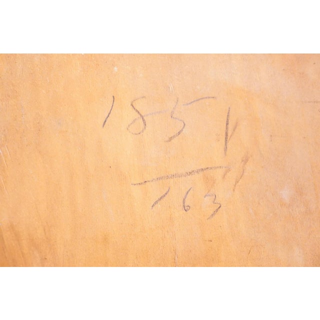 Huntley Furniture Solid Mahogany Traditional Duncan Phyfe Style 45" Three Drawer Chest 1830 For Sale - Image 14 of 14