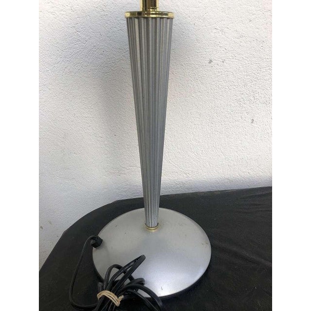Art Deco French Streamline Moderne “Attorney’s” Desk Lamp, Early 20th Centuy. For Sale - Image 3 of 7