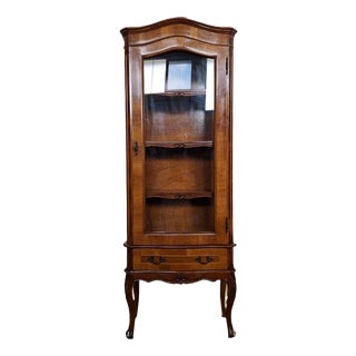 Vintage Italian Display Cabinet For Sale