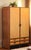Vintage Danish Wardrobe in Teak and Oregon Pine by Gunni Omann for Omann Jun, 1960s For Sale - Image 15 of 16