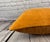 20 x 20 Hemp Pillow Turkish Cushion Natural Orange Pillow Cushion Cover For Sale - Image 4 of 4