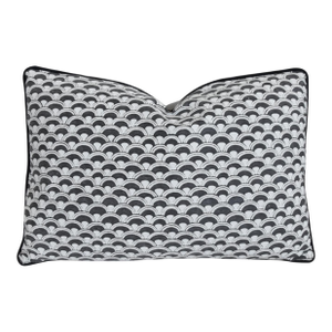 Designer Italian Mariano Fortuny Papiro Feather/Down Pillow