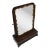 19th century Georgian Mahogany Dressing Mirror For Sale