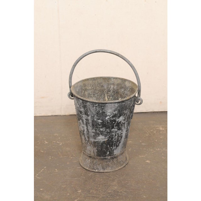 Early 20th Century Antique French Oval Harvest or Water Bucket For Sale - Image 5 of 12