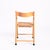 Vintage Wooden Folding Chairs with Rush Seats, Set of 3 For Sale - Image 11 of 16