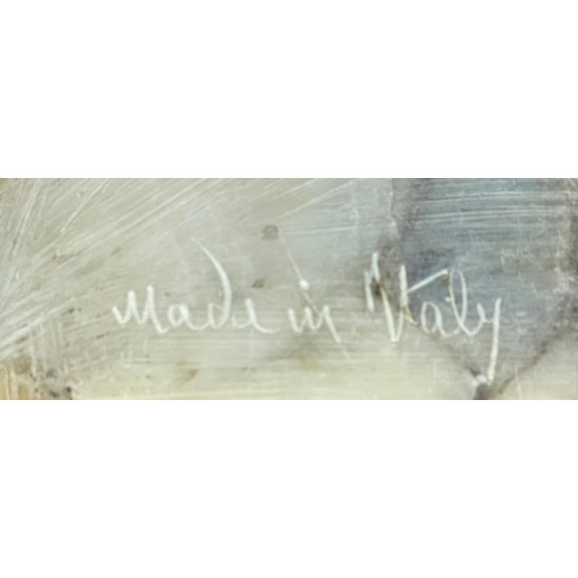 Stone Antique Italian Carved Figural Alabaster Stone Cockatoo Bird Inkwell Sculpture For Sale - Image 7 of 16