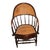 Firehouse Cane Tilting Armchair, Antique For Sale
