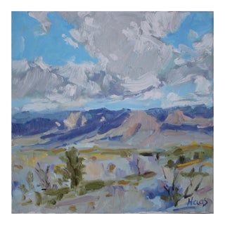 Modern Desert Painting - Quiet Places Collection — Contemporary Landscape (Original Oil on Canvas) For Sale