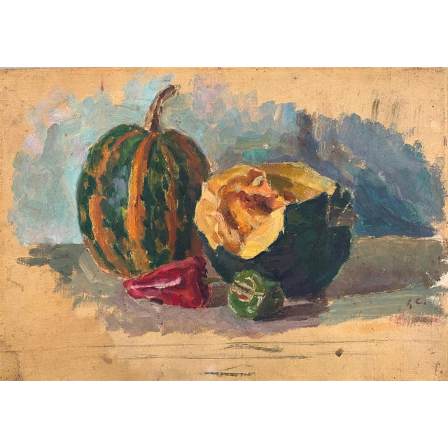 Still Life Oil Painting, Ukrainian Artist Sokolovsky, 1960s For Sale