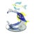 Vintage Italian Murano Glass Fish Figures-a Set of Six For Sale - Image 11 of 18
