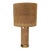 Vintage Suede Table Lamp From 1970's For Sale