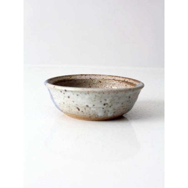 Vintage Handmade Studio Pottery Bowl For Sale - Image 11 of 14
