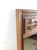 Mid Century Modern Mountable Mirror With Wooden Details at Top For Sale - Image 17 of 18