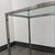 Modern Chrome + Glass Console Table For Sale - Image 12 of 12