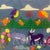 1980s Vintage 1980s Framed Hmong Paj Ntaub Wildlife Story Cloth – Hand-Embroidered Textile Art For Sale - Image 5 of 12